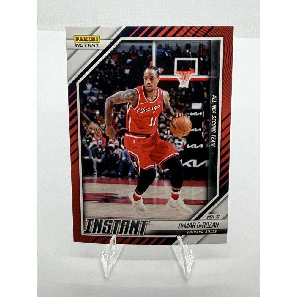 2021-22 Panini Instant DeMar DeRozan All-NBA Second Team Red /99 #277